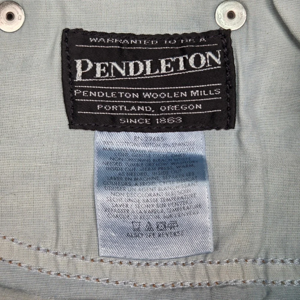 Pendleton Jeans Mens 38x30 Excellent Fading Blue Dark Wash Straight Leg Denim